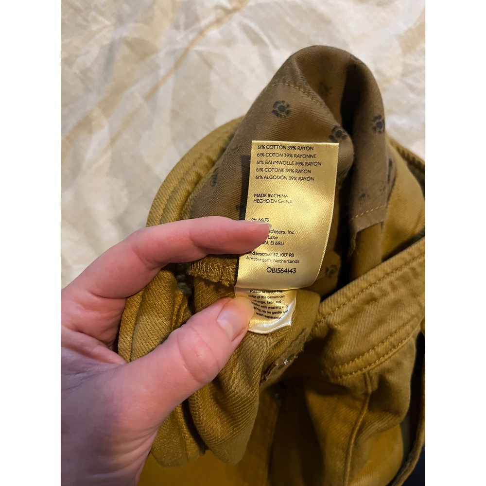 Pilcro Column Pants
Women's Wide Leg Trousers Size 32
Yellow Gold - Picture 5 of 9
